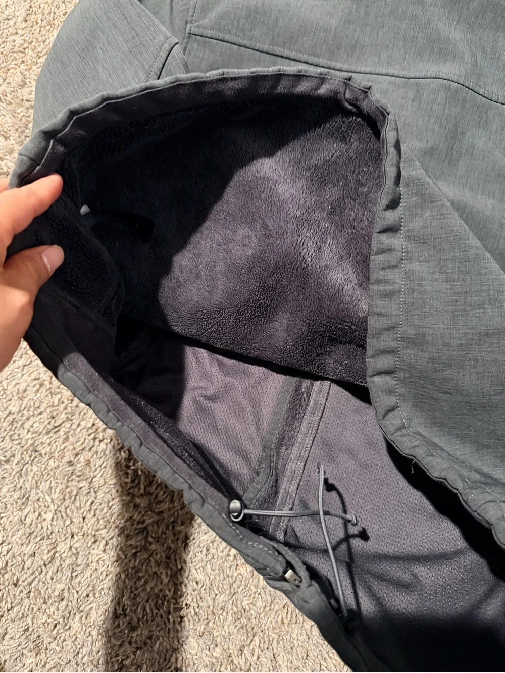 The North Face Men's Dark Gray Full-Zip Performance Jacket